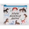 You're Basically Broke - Coin Purse - The Red Dog Gift Shop NZ