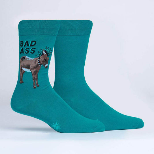 A Real Bad Ass - Men's Crew Socks