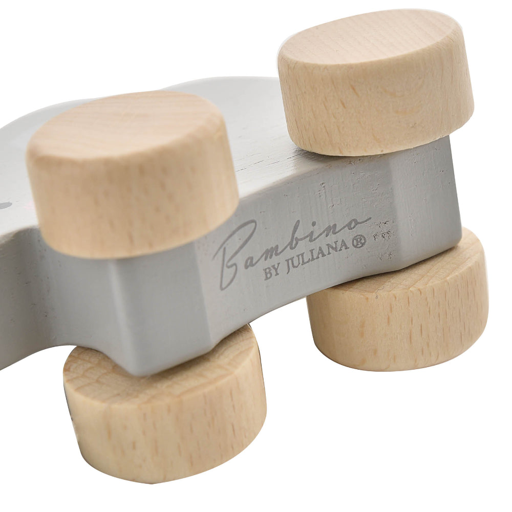 Bambino Classic Wooden Push Toy -  Elephant