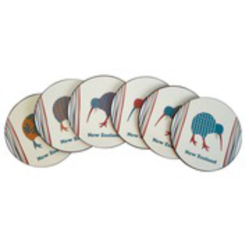 Carnival Kiwi - Coaster Set of 6