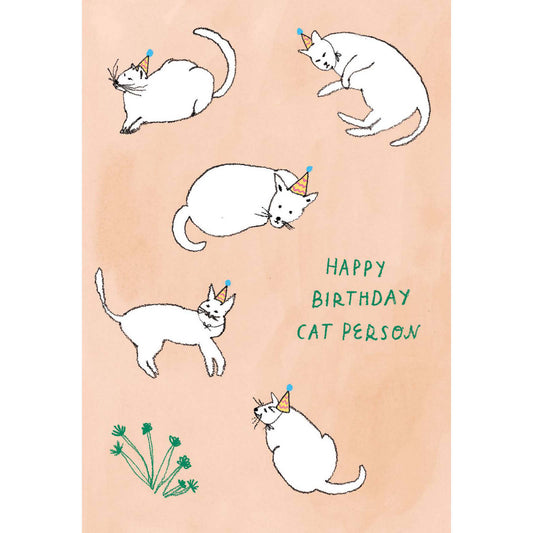 Card - Cat Person - Petite
