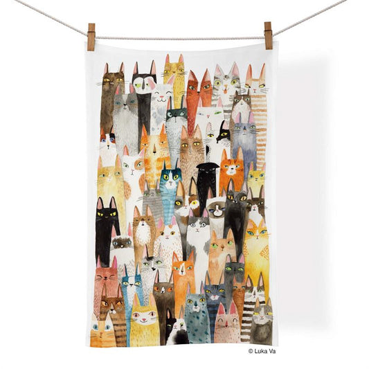 Cat Power - WerkShoppe Cotton Tea Towel