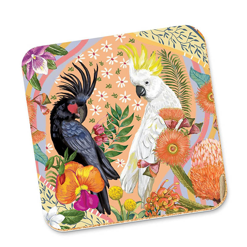 Cockatoo Coaster The Red Dog Gift Shop NZ
