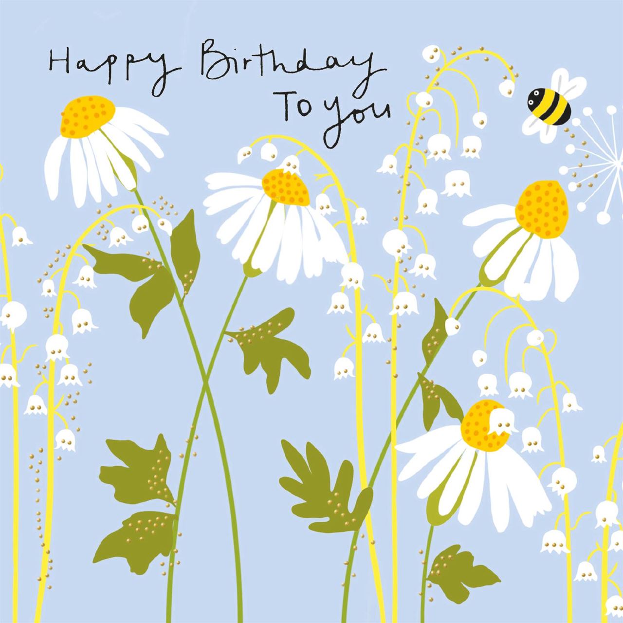 Card - Daisies Birthday