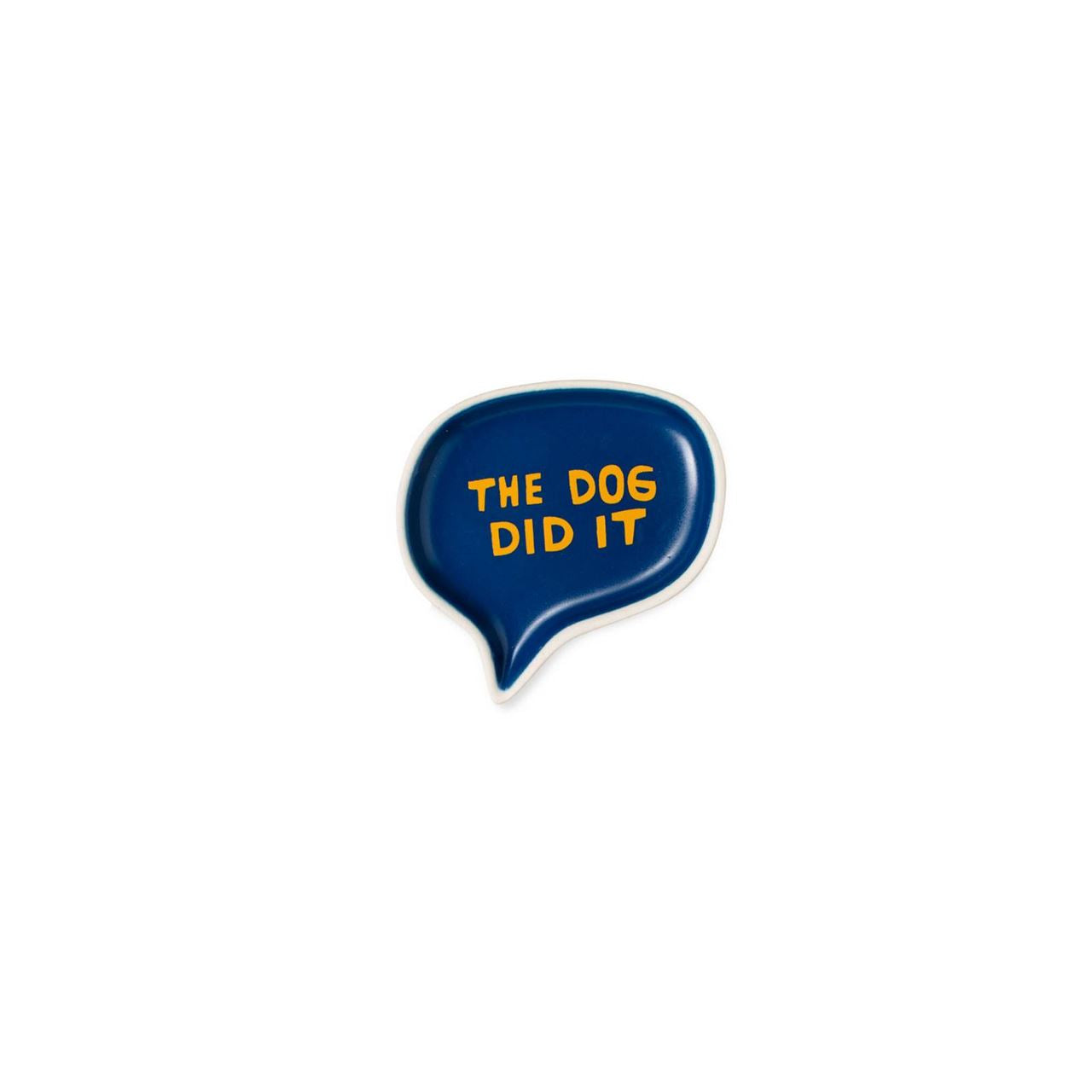 The Dog Did It - Stoneware Trinket Tray