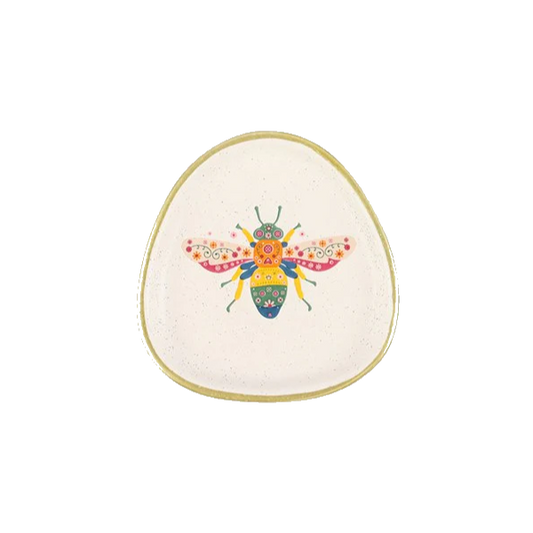 Floral Bug - Trinket Dish - Flying Bug