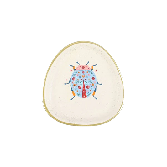 Floral Bug - Trinket Dish - Beetle