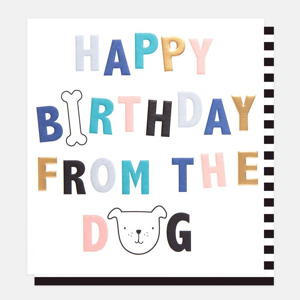 Card - From the Dog