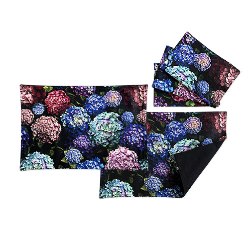 Hydrangea Bouquet Placemats - S/4