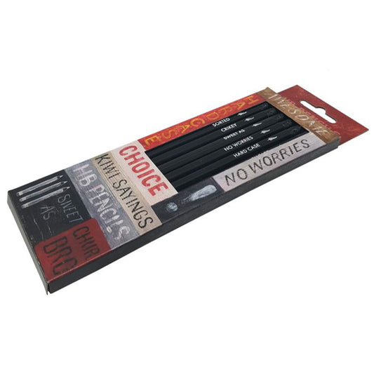 Kiwi Sayings Pencils 6 Pack