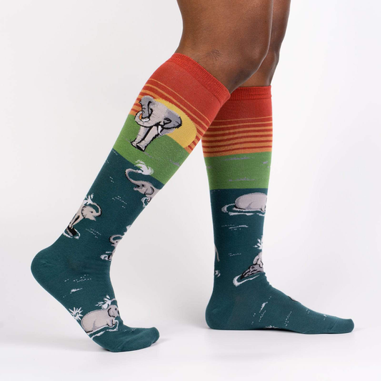 Make a Splash - Women's Knee Length Socks