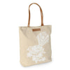 Lace Fantail Linen Shoulder Bag