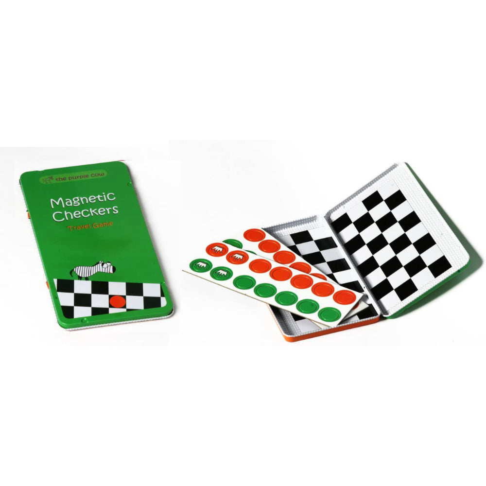 Checkers - Travel Game in a Tin