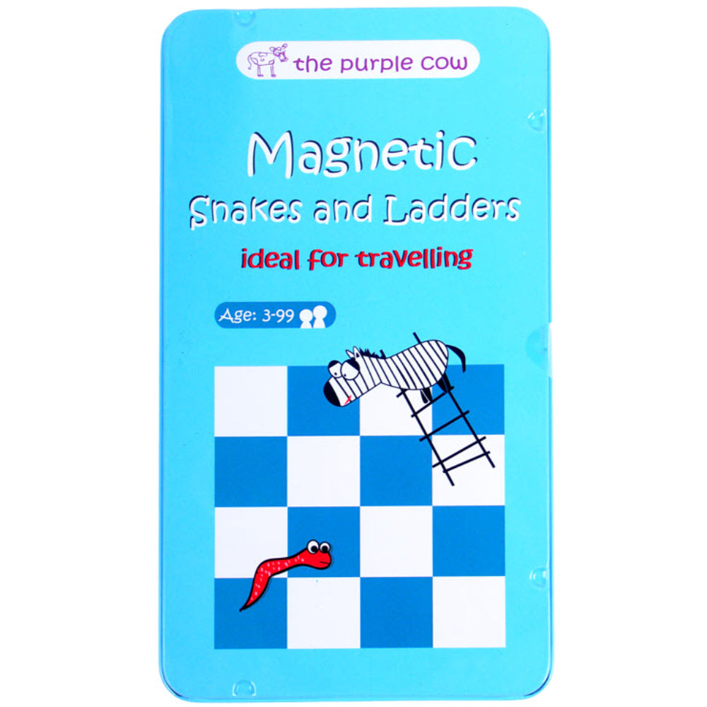 Snakes and Ladders - Travel Game in a Tin