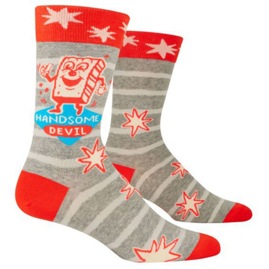 Handsome Devil - Men's Crew Socks