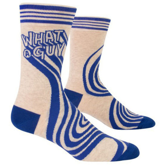 What a Guy - Men's Crew Socks