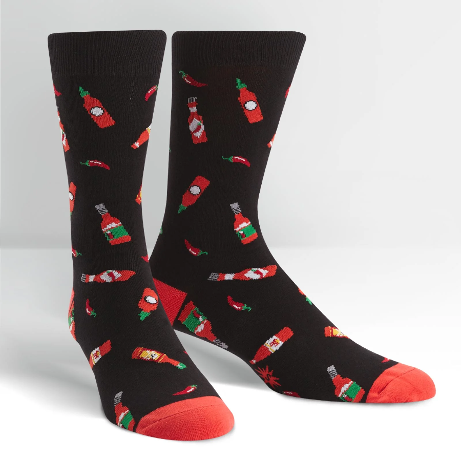 Hot Sauce - Men's Crew Socks