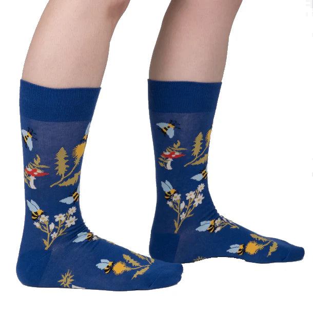 Let It Bee - Men's Crew Socks