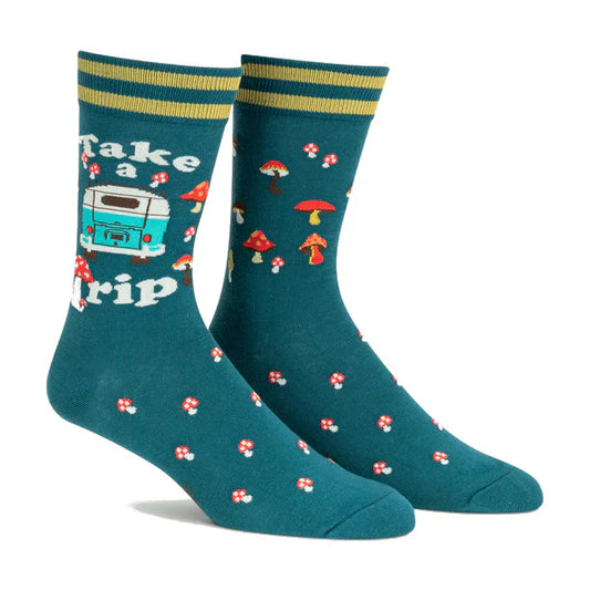 Take a Trip - Men's Crew Socks