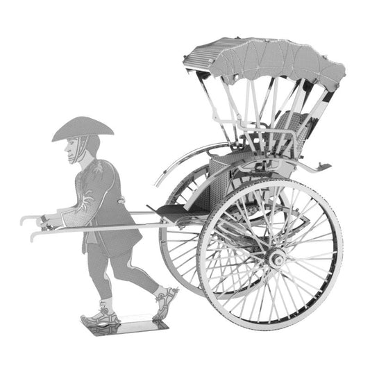 Rickshaw - Metal Earth Model