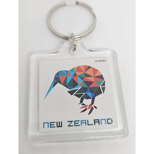 Polyprism Kiwi Keyring