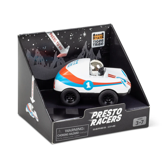 Presto Racer Car - White