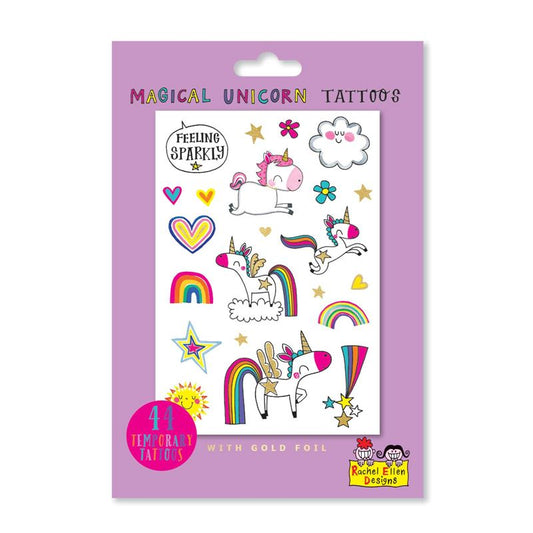 Magical Unicorns - Temporary Tattoos
