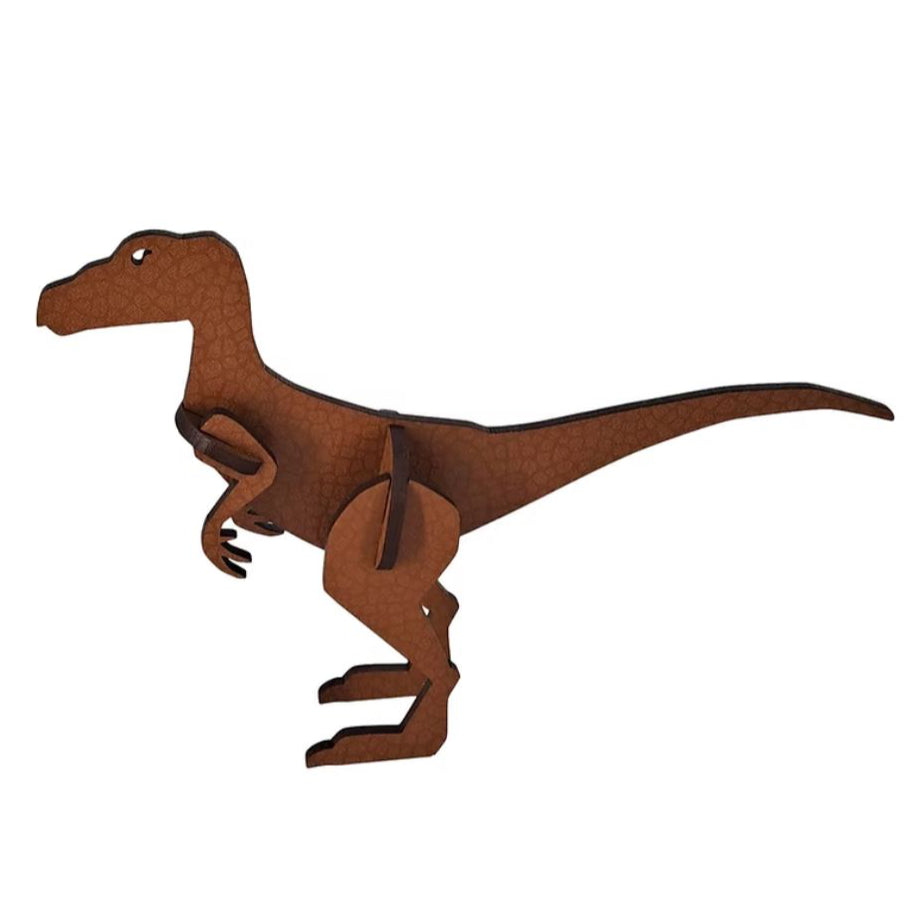 Wooden Kitset Model - Velociraptor