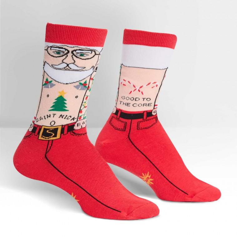 Saint Nick - Women's Crew Socks