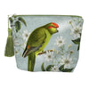 Birds & Botanicals Kakariki Velvet Cosmetic Bag