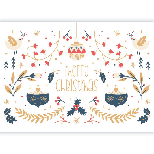 Card - Folk Christmas