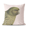Hushed Pink Kakapo Cushion Cover - The Red Dog Gift Shop NZ
