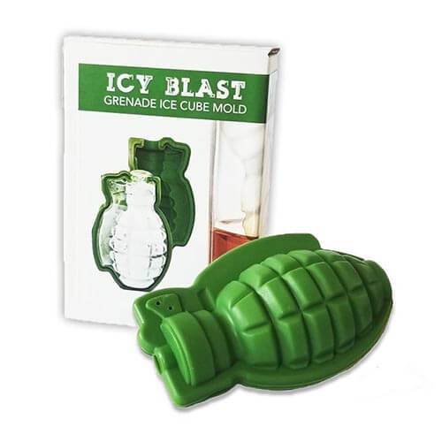 Icy Blast Grenade Ice Cube Mould The Red Dog Gift Shop NZ