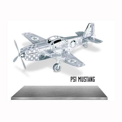 P-51 Mustang - Metal Earth Model