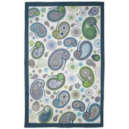 Paisley Kiwi Tea Towel