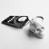 Skull Keyring - White - The Red Dog Gift Shop NZ