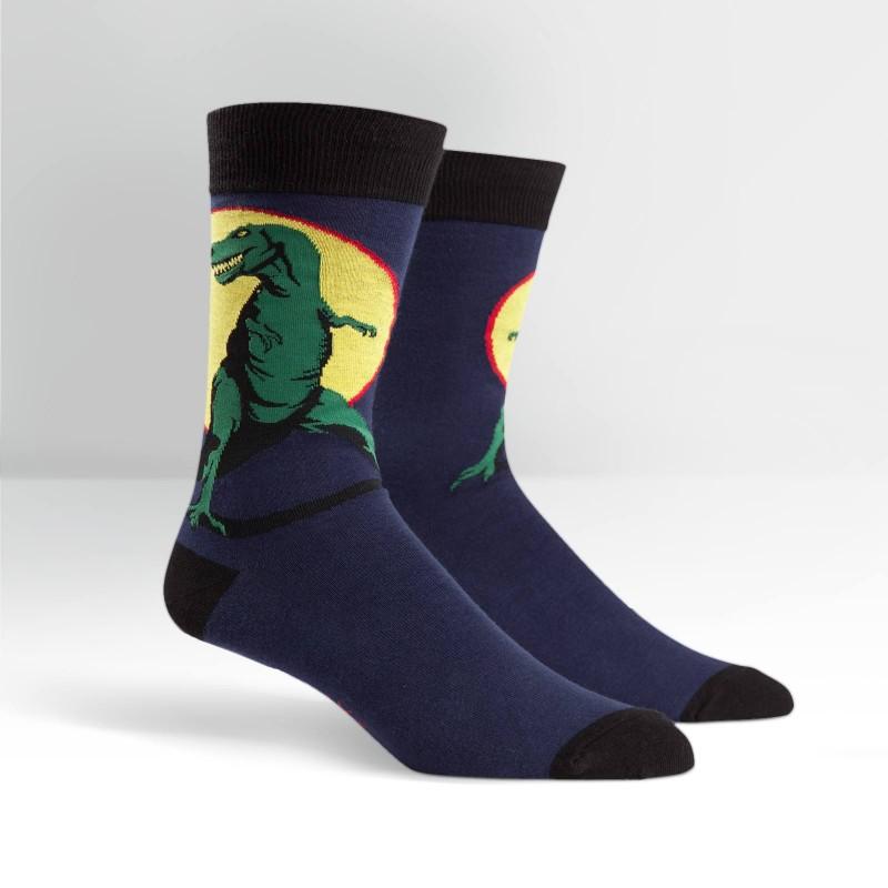 T-Rex - Men's Crew Socks - The Red Dog Gift Shop