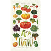Vegetable Garden - Cavallini Print Tea Towel